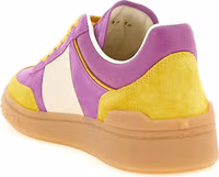 Multicolor Calfskin Athletic Sneakers 3