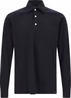 Blue Cotton Polo Shirt 1