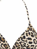Beige Polyester Bikini 3