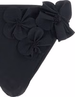 Black Recycled Polyamide Bikini 3