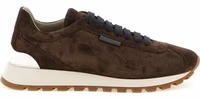 Brown Calfskin Athletic Sneakers 1