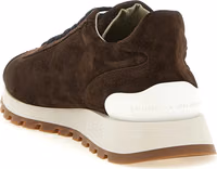Brown Calfskin Athletic Sneakers 3