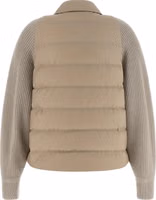 Beige Polyester Shell Jacket 2