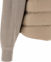 Beige Polyester Shell Jacket 4
