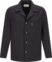 Gray Polyester Blouse 1