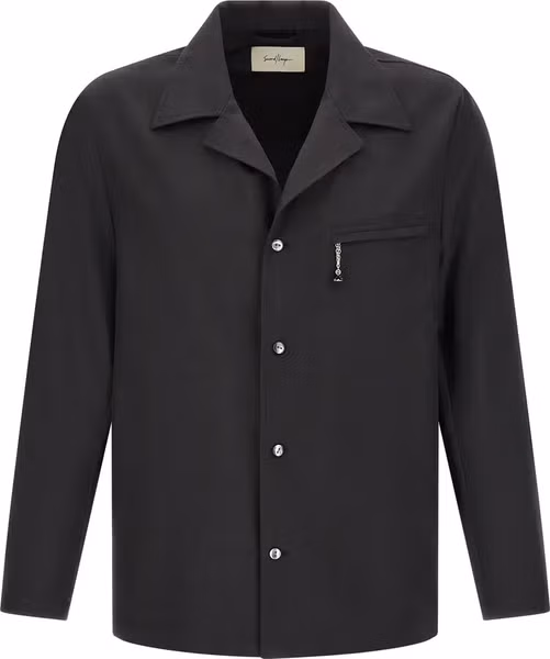 Gray Polyester Blouse