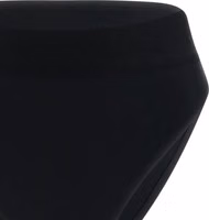 Black Recycled Polyamide Swim Briefs 3