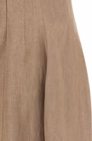 Beige Linen Long Dress 4