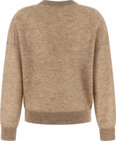Beige Wool Cardigan 2