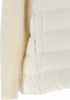 White Polyester Full-Length Jacket 4