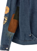 Blue Cotton Denim Jacket 4