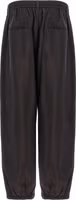 Brown Silk Athletic Pants 2
