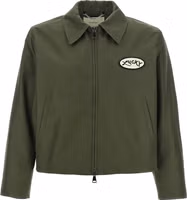 Bicolor Polyester Full-Length Jacket 1