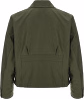 Bicolor Polyester Full-Length Jacket 2