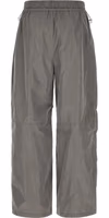 Gray Polyester Athletic Pants 2