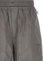Gray Polyester Athletic Pants 3