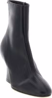 Black Calfskin Ankle Boots 2