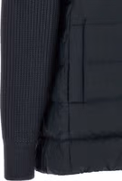 Blue Polyester Full-Length Jacket 4