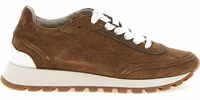 Brown Calfskin Low Top Sneakers 1