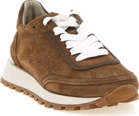 Brown Calfskin Low Top Sneakers 2
