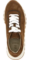 Brown Calfskin Low Top Sneakers 4