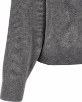 Gray Virgin Wool Cardigan 4