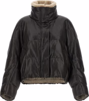 Brown Lamb Leather Leather Jacket 1