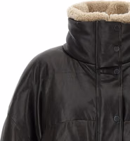 Brown Lamb Leather Leather Jacket 3