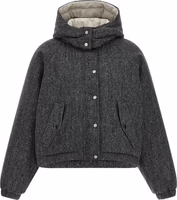 Gray Virgin Wool Jacket 1