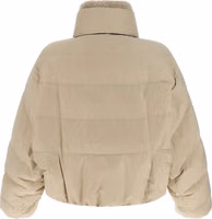Beige Cotton Full-Length Jacket 2