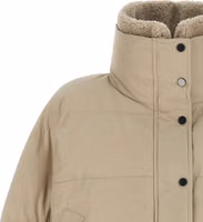 Beige Cotton Full-Length Jacket 3