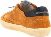 Orange Cowhide Low Top Sneakers 3