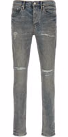 Blue Cotton Slim Fit Jeans 1
