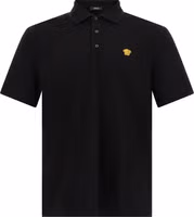 Black Cotton Polo Shirt 1