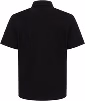 Black Cotton Polo Shirt 2