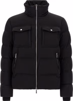 Black Wool Bomber 2