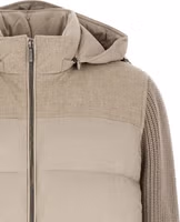 Beige Wool Full-Length Jacket 4