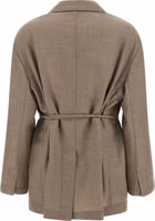 Beige Virgin Wool Blazer 2