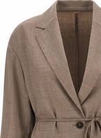 Beige Virgin Wool Blazer 3