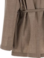 Beige Virgin Wool Blazer 4
