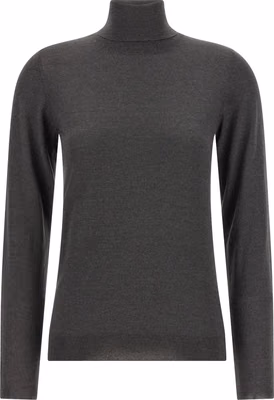 Gray Cashmere Cardigan
