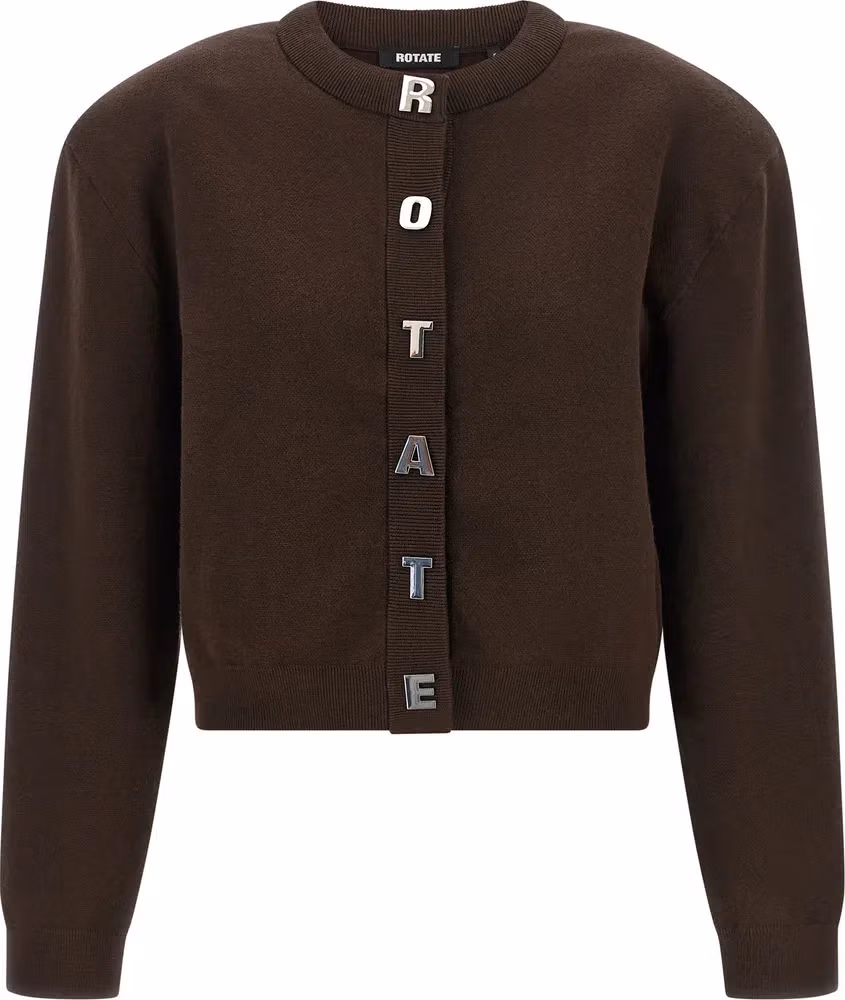 Brown Organic Cotton Cardigan
