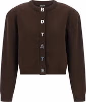 Brown Organic Cotton Cardigan 1