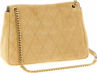 Beige Calfskin Shoulder Bag 2