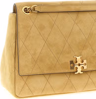 Beige Calfskin Shoulder Bag 3
