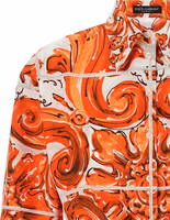 Orange Cotton Blouse 3
