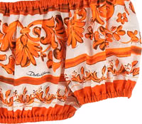 Orange Cotton Blouse 4