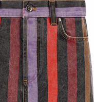 Multicolor Cotton Long Skirt 3