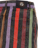 Multicolor Cotton Long Skirt 4