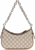 Beige Fabric Handbag 1